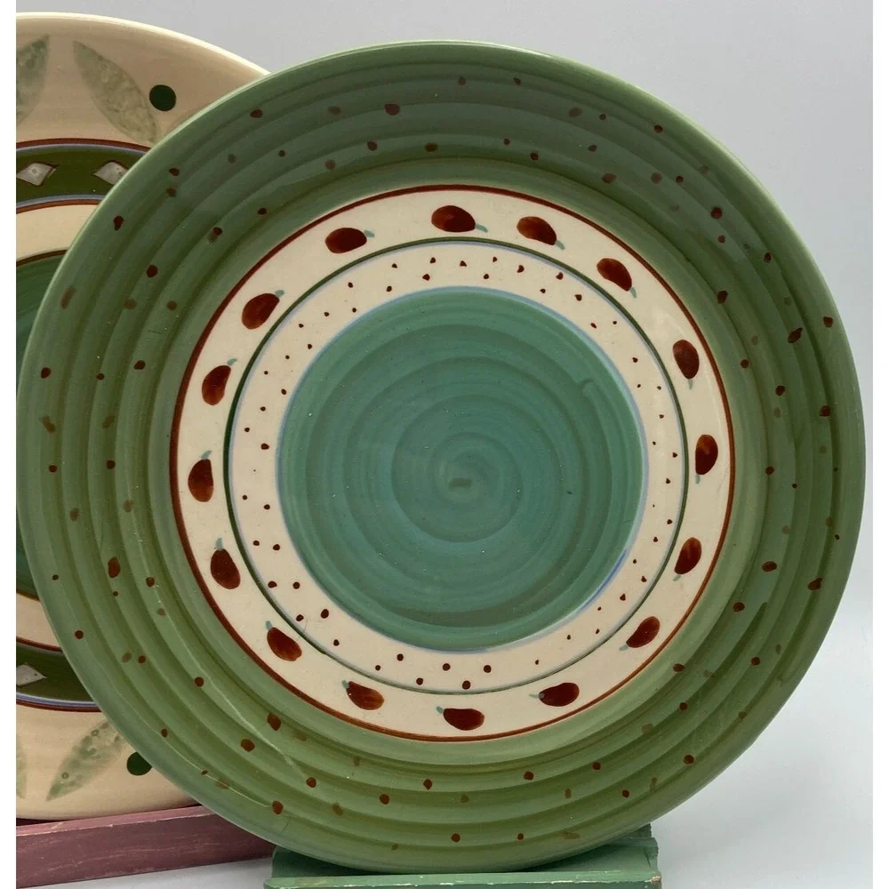 Harry and David Salad‎ Appetizer Plates Set of Four Summer